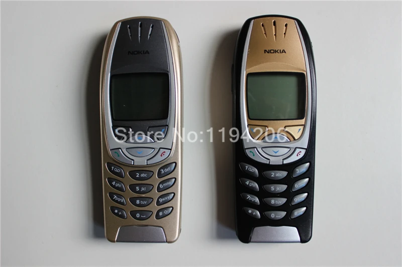 6310i разблокированный Nokia 6310i трехдиапазонный 2G GSM Поддержка Русская/арабская клавиатура классический Восстановленный мобильный телефон