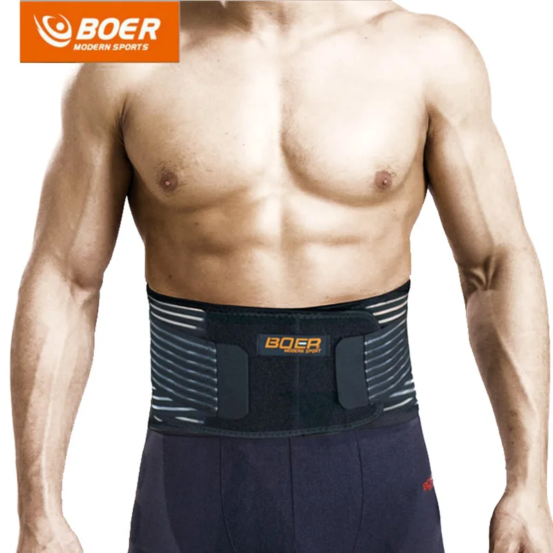 

Professional Bodybuilding Sports Fitness Belt Gym Waist Support Athletic Weightlifting Belts Rebar Lumbar Waist Protector HY02