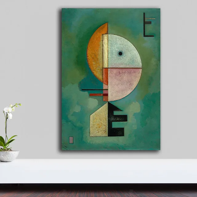 Upward by Wassily Kandinsky 1929 Printed on Canvas 3