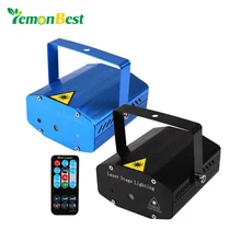 DJ лампа светодиодный лазерный указатель диско светильник сценический вечерние светильник ing душ украшения для дома Рождественский лазерный проектор с пультом дистанционного управления