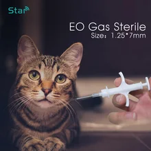 ISO11785/84 FDX-B, шприц для микрочипов для домашних животных, RFID тег для домашних животных, id, инжектор, бирка для собак, низкочастотный аппликатор для животных с чипом для животных