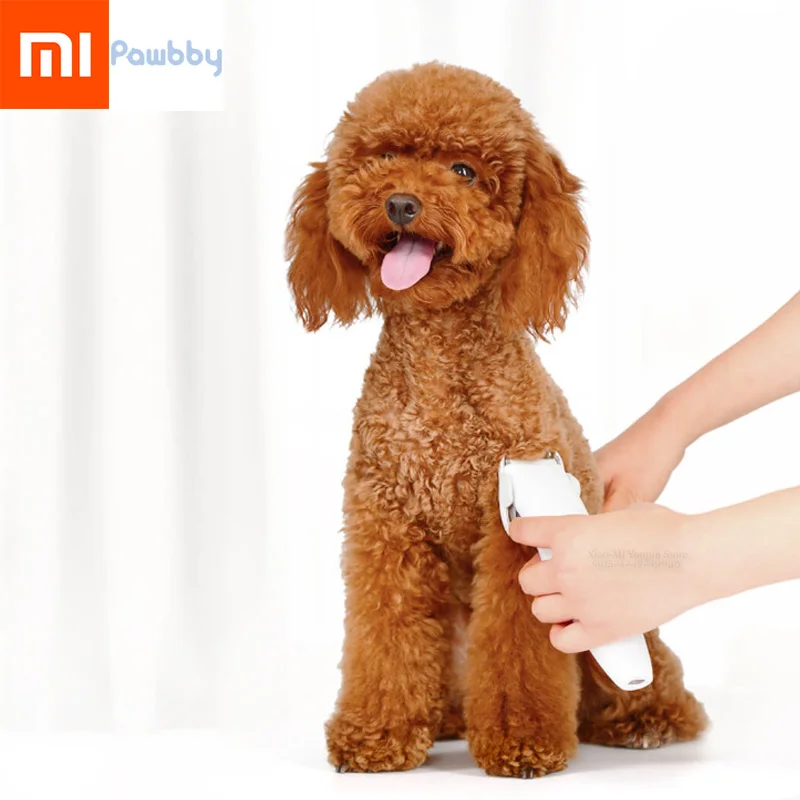 Xiaomi Mijia Pawbby Бритва для домашних животных 2000 мАч Съемная Безопасная бритва для домашних животных низкая вибрация и низкий уровень шума Бритва для домашних животных