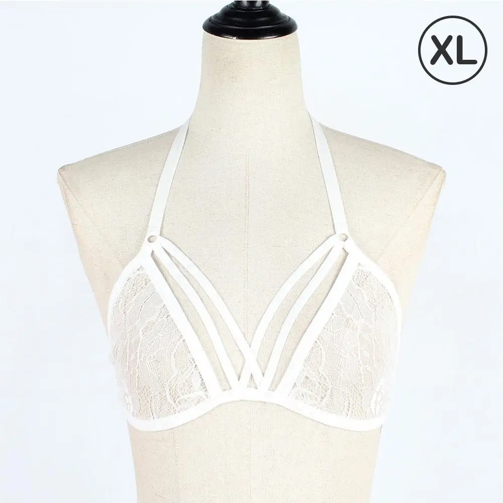 Women Sexy Lingerie Bra White Lace Sexy Underwear Lingerie Sexy Hot Erotic Hollow Perspective For Women Female New Arrival - Цвет: White