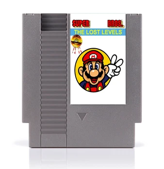 

Super M Bros Lost Levels 8 Bit Game Card for 72 Pins Game Consoles