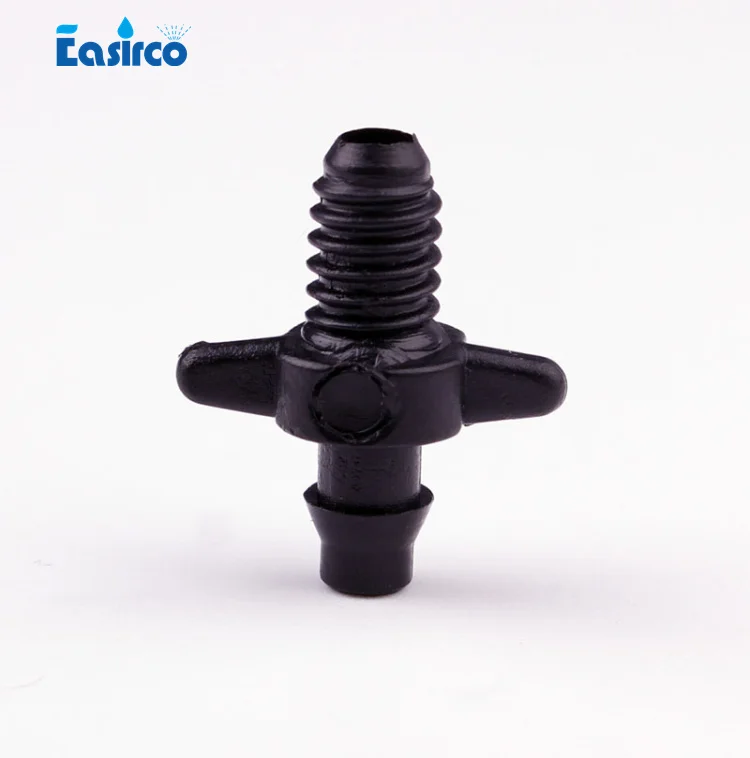 

(50pcs/pack)1/4 in. Barbed Connector to connect one end of 1/4" Microtube and the other end of PVC pipe ,free shipping