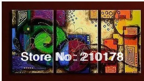 

handmade oil painting on canvas modern 100% Best Art Abstract oil painting original directly from artist XD3-086