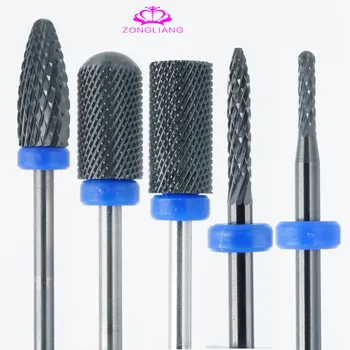 

New 6.0 Milling Cutter For Manicure Ceramic Mill Manicure Machine Set Cutter For Pedicure Electric Nail Files Nail Drill Bits