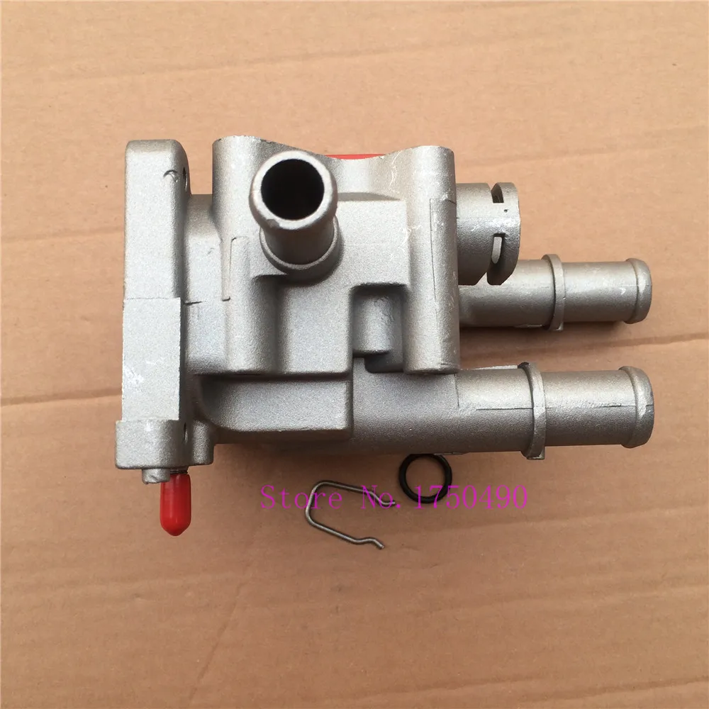 (2pcs/lot) Engine Coolant Aluminum Thermostat Housing Cover Shell Metal case for Chevrolet Cruze Epica Hideo 96817255;96984103