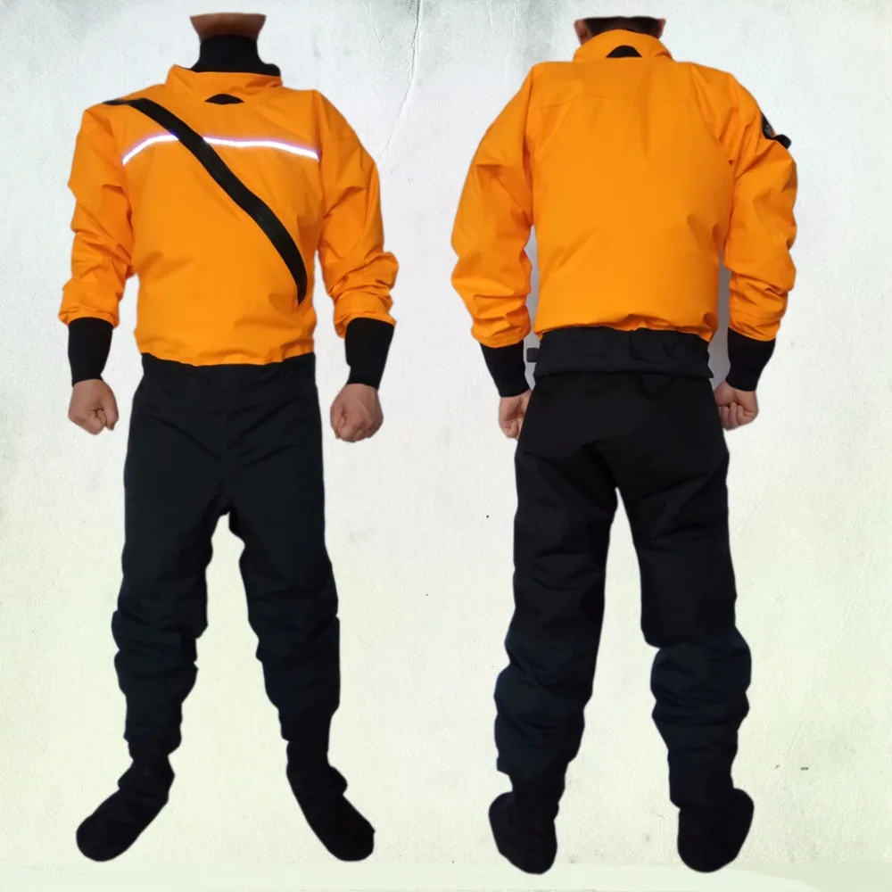 Сухой костюм Whitewater каяк Drysuit водонепроницаемый дождевик гоночный костюм для грязи ATV и UTV Rider деятельности Приключения Охота Рыбалка