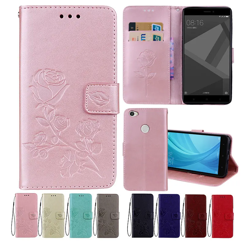 

Leather Case For Xiaomi Redmi Note 5A Cases for Redmi Note 5A Pro Cover Flower Design Phone Case for Xiaomi Redmi Note 5A Prime