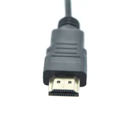 Высокое качество 6 футов 1,8 м HDMI к VGA кабель между мужчинами видео адаптер для HDTV портативных ПК HDMI кабель Кабо адаптер JLRL88