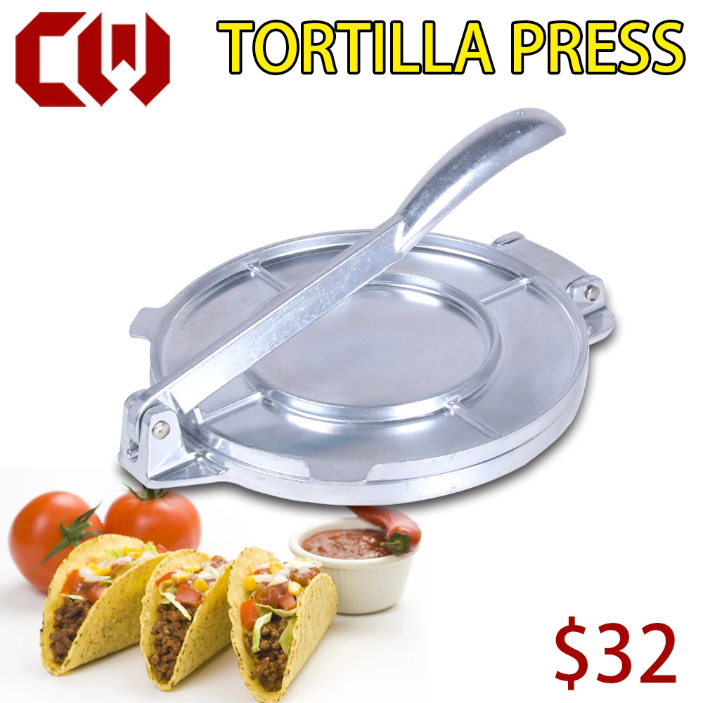 8 inch Mexico Tortilla Press Manual Dough Pressin Food Processors from