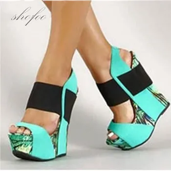 multi colored wedges