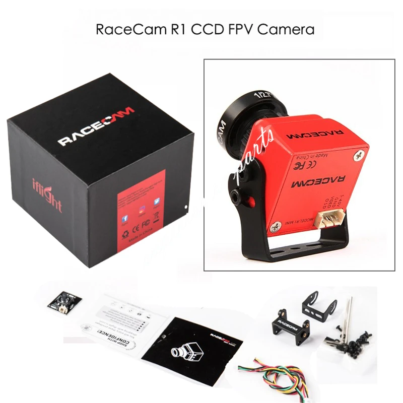 IFlight 600TVL raceam R1 Мини CCD FPV камера с 1/3 &quotдатчиком/2 3 мм объектив PAL/NTSC для гоночного