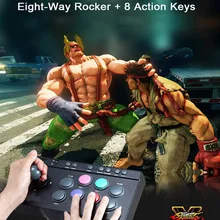 Аркада fightstick игровой джойстик игровые контроллеры Стик для геймпада Gampad ручка пульт дистанционного управления для ПК/PS4/PS3/xbox ONE/Android геймпада