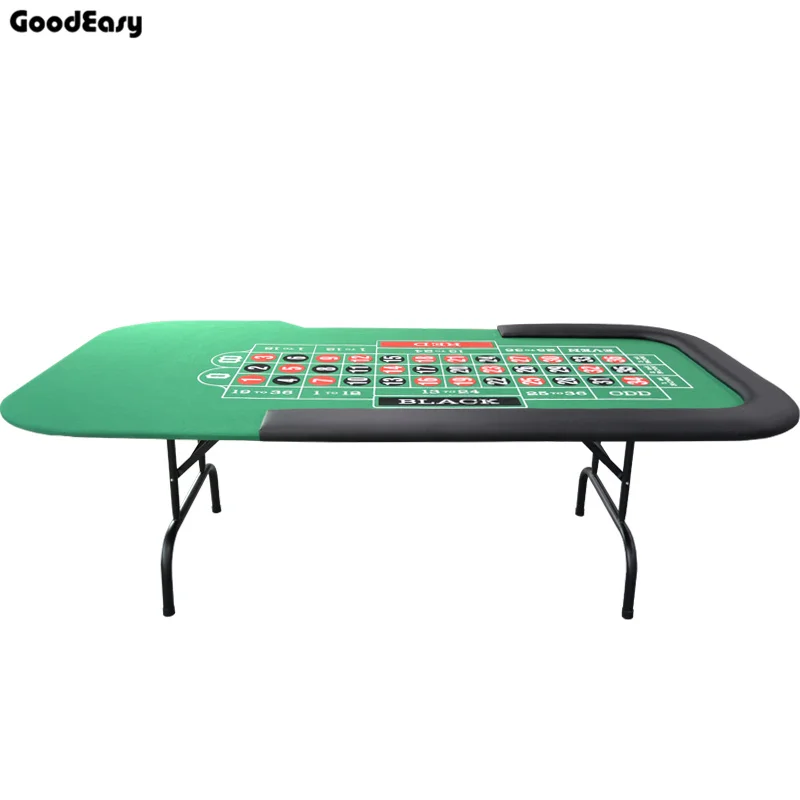 -Roulette Table Casino Foldable Table Texas Hold'em Poker Indoor Board Game Chip Accessory Factory 