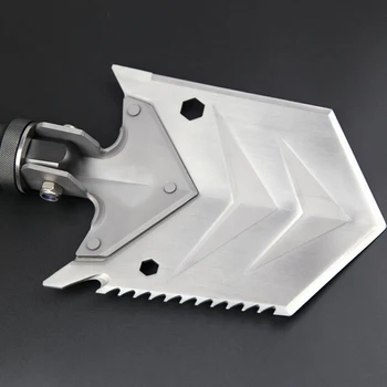 

H1039 Outdoor high quality camping Multifunction Thicker version Collapsible Weaponry shovel Engineer shovel Car self-defense
