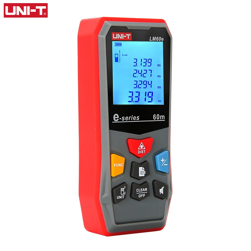 UNI-T 45M 50M 60M Laser Rangefinder Digital Laser Distance Meter Ruler Building Tape Measure Large LCD Backlight UNI-T 45M 50M 60M Laser Rangefinder Digital Laser Distance Meter Ruler Building Tape Measure Large LCD Backlight