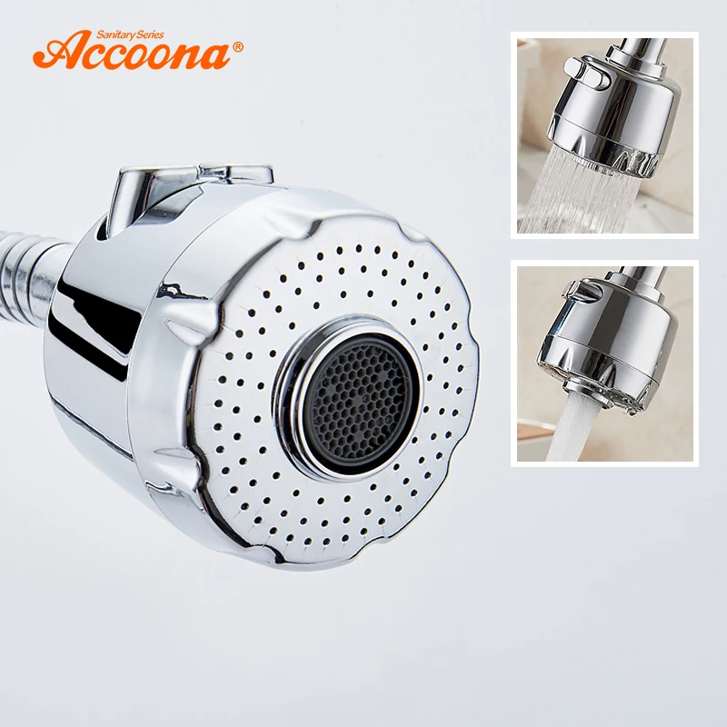 Günstig Accoona Zink legierung Küche Wasserhahn Rohr 3 arten von Wasser Weg Outlet Rohr Wasserhahn Waschbecken Sanitär Hardware Messing Waschbecken Armaturen a4868