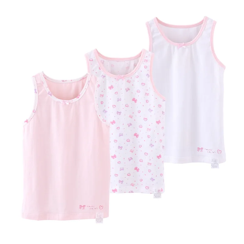 Baby girls vest cotton camisoles summer underwear camisoles kids