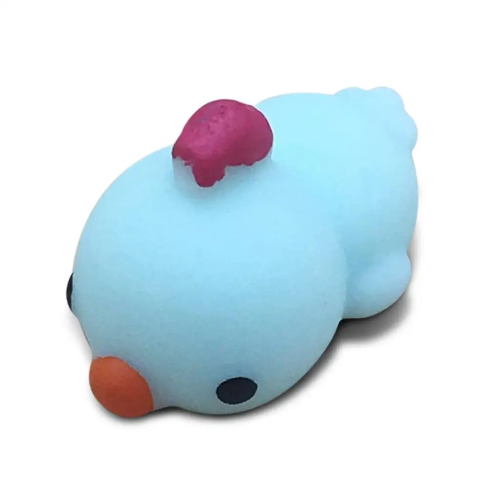 R Мягкий хлеб мини кролика Sea Bear курица облако кошка Мышь Cotton Candy медленно поднимающийся телефон ремень детские мягкие игрушки - Цвет: R