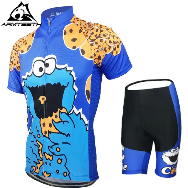 cookie monster cycling jersey