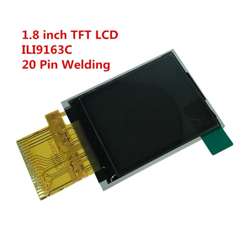 1 77 дюймовый TFT ЖК дисплей экран панель 20Pin ILI9163 128*160 8bit без сенсорной панели MCU 8080 8