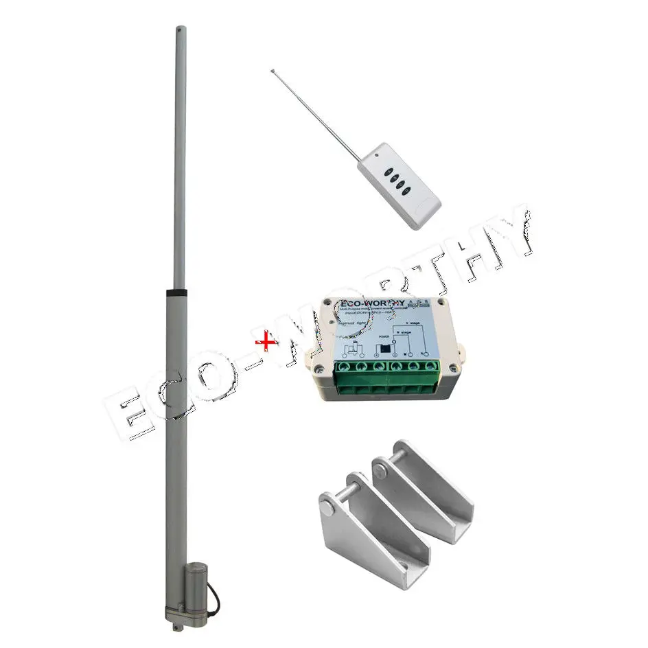 

18" Stroke Length Linear Actuator Motor and Wireless Remote Control Controller