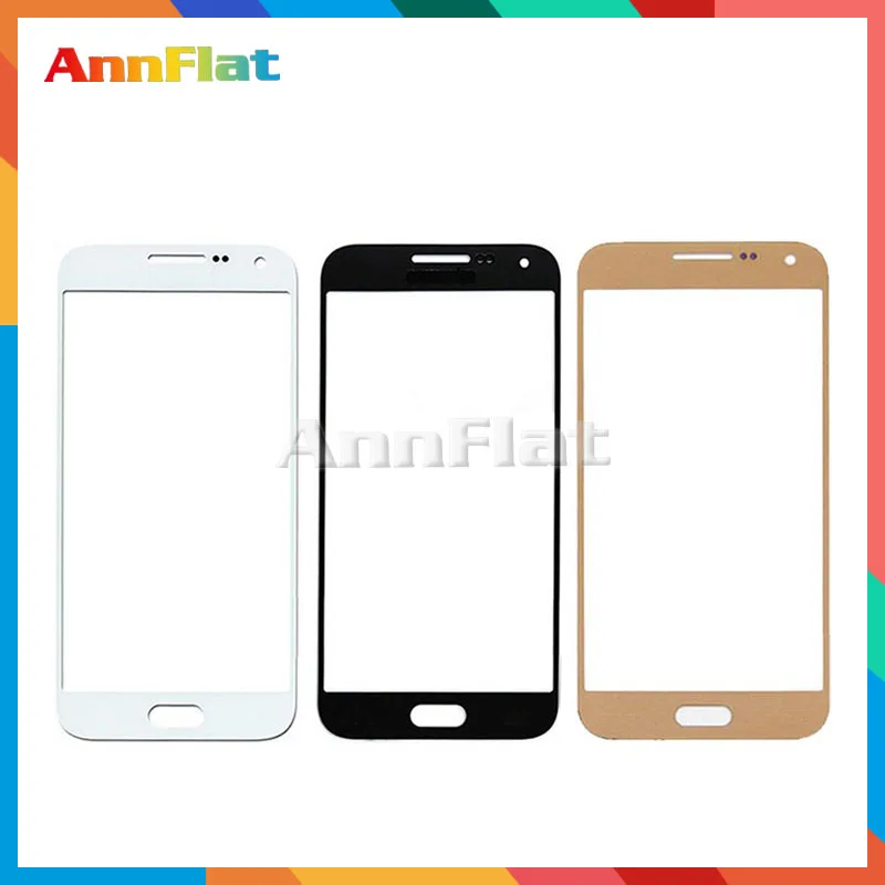 10 шт./лот 5 дюйма для Samsung Galaxy E7 E700 E700F E7000 сменная сенсорная панель стекло переднее