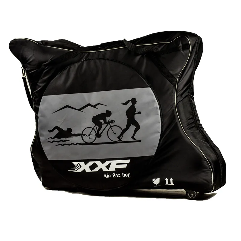 Perfect XXF Bike travel Bag Case bike box for Triathlon tt Mtb 700C Road Bikes Air Pads Protector waterproof Bike Accessories Bicicleta 1