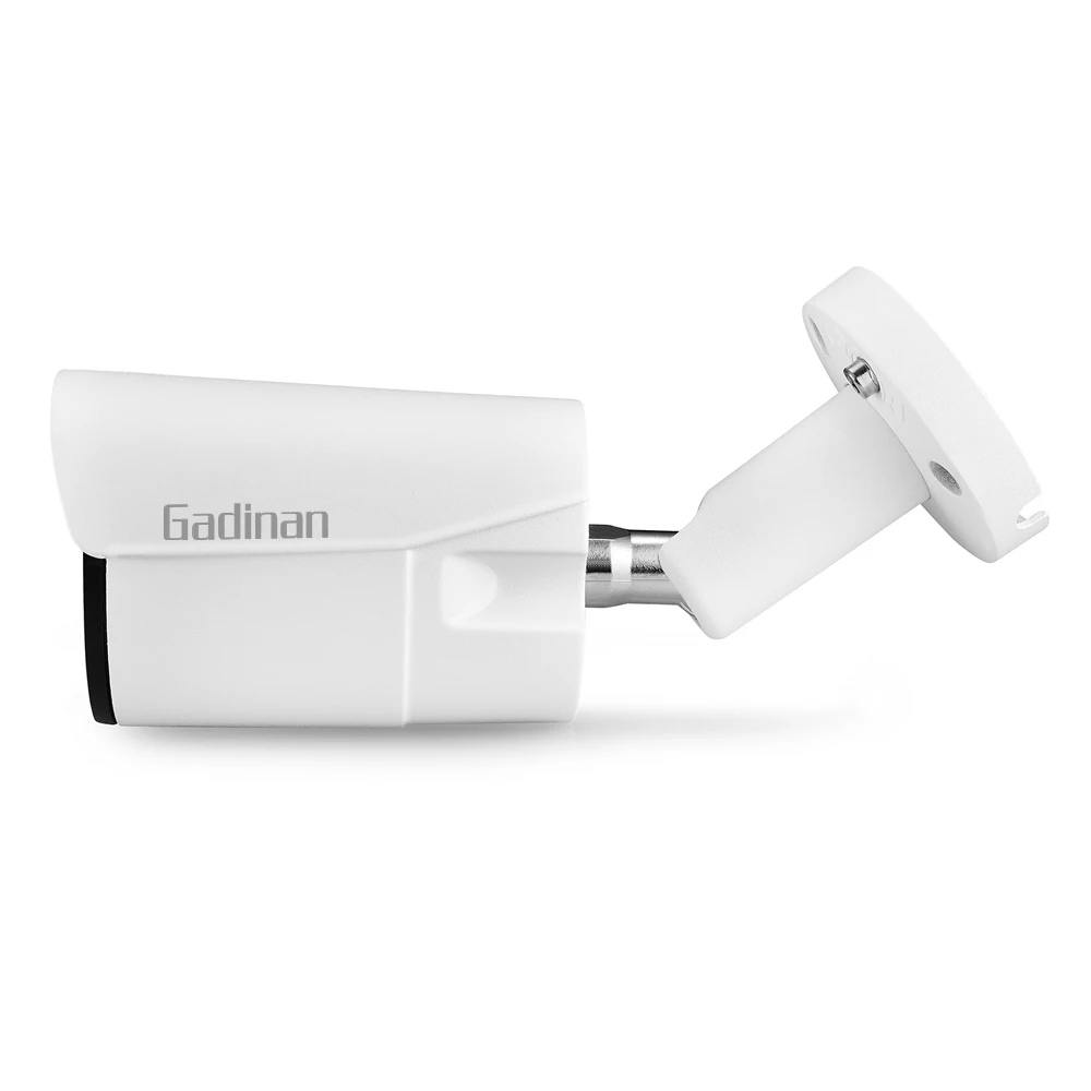 GADINAN 5MP HD H.265 Всепогодная WiFi беспроводная наружная IP камера наблюдения с ИК ночным