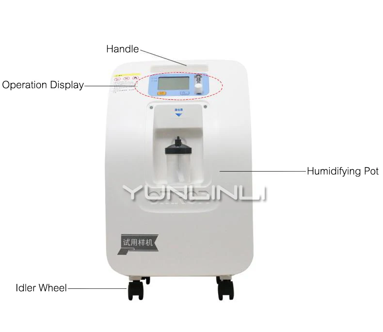 Машина кислорода Househeld AC110V/220 V пожилых беременных Для женщин дома медицинский кислородный концентратор кислородный генератор