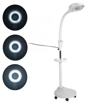 

LED Cold Light Height Adjustable 8X Magnifying Stand Floor Lamp Tattoo Beauty Light Salon Use Skin Care Tattoo Accessories