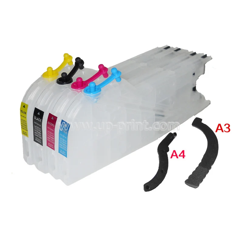 Refillable Brother Ink cartridge Empty CISS LC400 LC12 LC17 LC71 LC73 LC75 LC79 