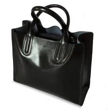 Женская сумка из натуральной кожи, Воловья кожа, на одно плечо, женская сумка-мессенджер, дизайнерские известные бренды, сумки с верхней ручкой - Цвет: black