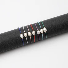 G. YCX необычные браслеты из натурального пресноводного жемчуга, женские браслеты ручной работы, регулируемые веревочные браслеты Miyuki, подарки дружбы