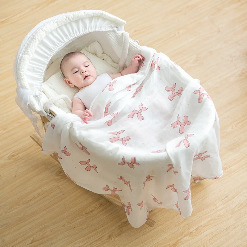 Günstig Super Weiche Baby Decke Für Neugeborene Weiche Baumwolle Bambus Faser Baby Swaddle Mehrzweck Kinderwagen Abdeckung Wrap Für Infant