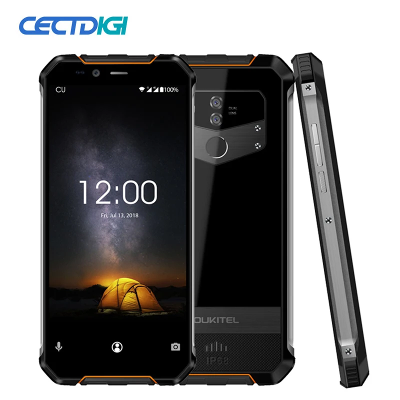 IP68 Водонепроницаемый Android 8 1 оригинальный OUKITEL WP1 5 ''FHD Восьмиядерный 4 Гб + 64 MTK6763