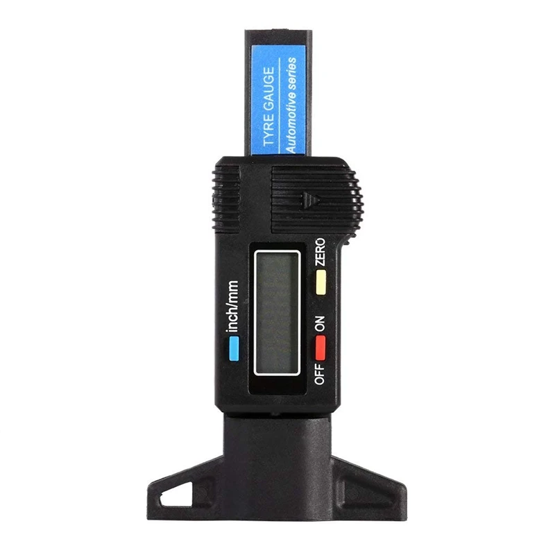 0 25.4mm digital tire depth gauge tire pressure monitor