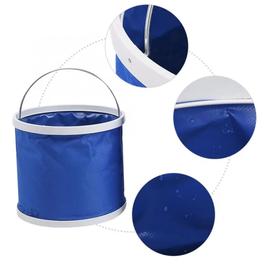 

Portable Water bag Outdoor Portable Folding Fishing Bucket Hiking Camping Hunting Travel Water Barrel For cycling camping