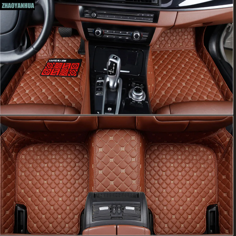 "ZHAOYANHUA Car floor mats for BMW 5 series E60 E61 520i 523i 525i 528i 530i 535i 540 525D 530d