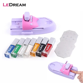 

15pcs/set DIY Nail Art Printer Printing Painting Stamp Drawing Manicure Machine Tools Set With 7 Bottles Printing Oil