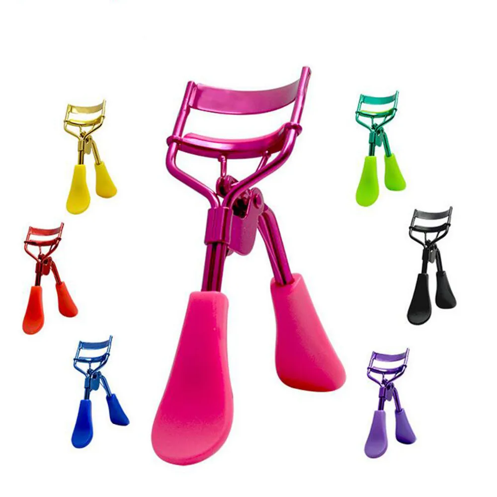 

Professional Portable Color Carbon Steel Electrophoresis Eyelash Curler Natural Curling Eyelashes Beauty Makeup Cosmetic Tool