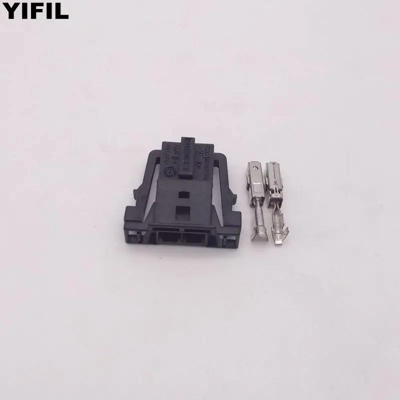 5 шт./лот 2 Pin/способ TE AMP аудио Динамик разъем Корпус для Volkswagen VW Audi 4E0 971 942 1418796-3 B