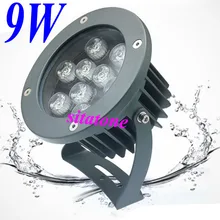 Нержавеющая сталь IP68 12 Вт светодиодный прожектор светодиодный свет сада 12 V AC85-265V теплый белый R.G.B светодиодный подводный свет