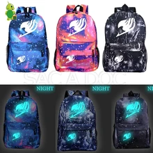 Аниме Рюкзак "Хвост Феи" галактика школьные сумки для подростков девочек и мальчиков повседневная дорожная сумка женский мужской рюкзак для ноутбука детские сумки для книг