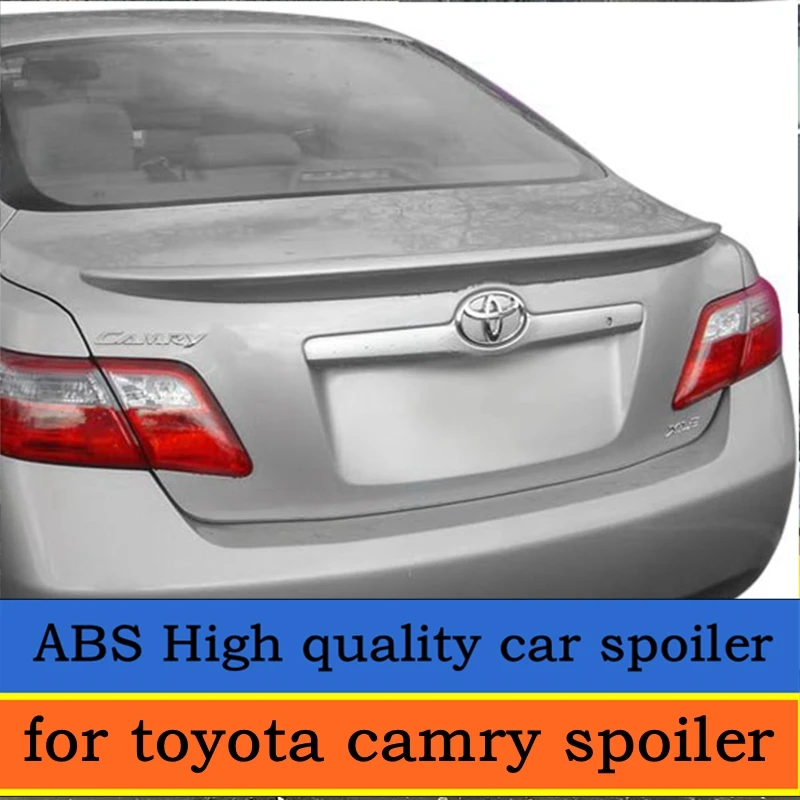 

For toyota camry spoiler 2006-2011 camry lip spoiler High Quality ABS Material painted Color for spoiler for camry