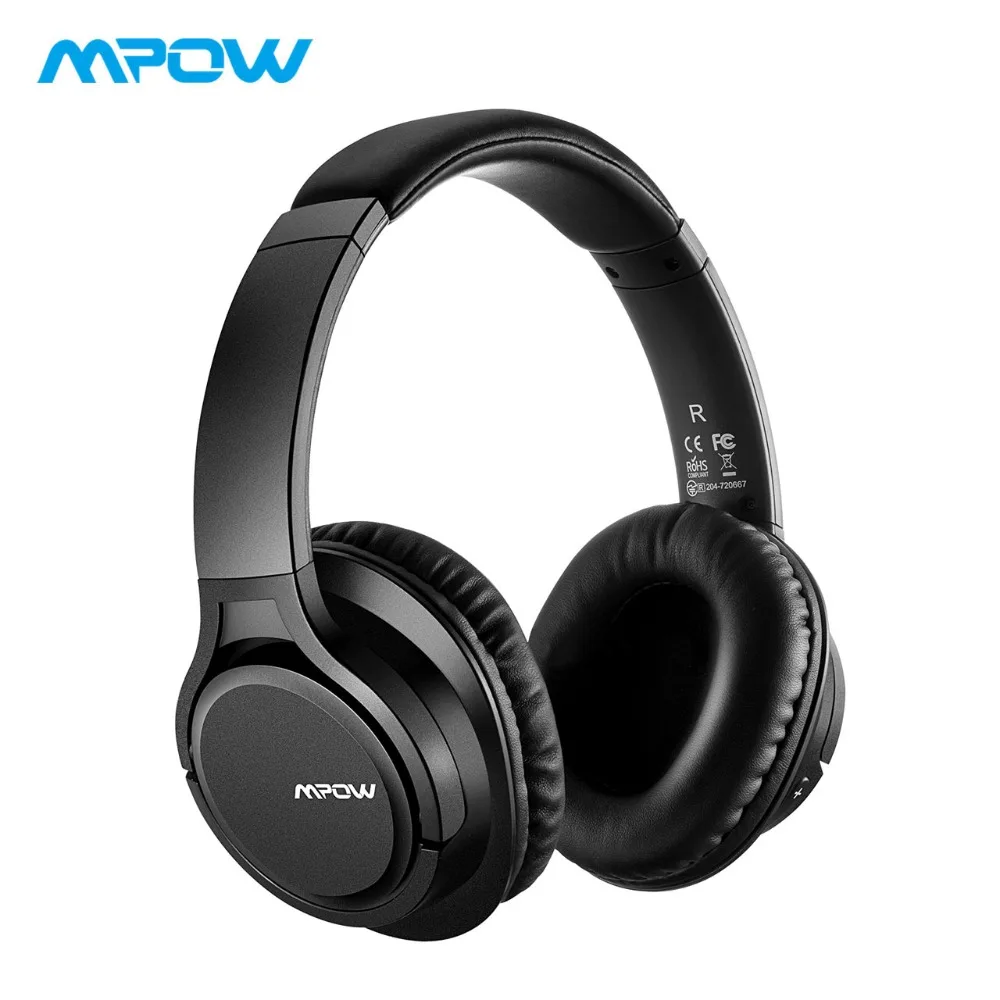 Mpow H7 Large Size Over Ear Bluetooth Headphone HiFi Stereo Noise Cancelling Headphones With Mic&Carrying Bag For iPhone/iPad Mpow H7 Large Size Over Ear Bluetooth Headphone HiFi Stereo Noise Cancelling Headphones With Mic&Carrying Bag For iPhone/iPad