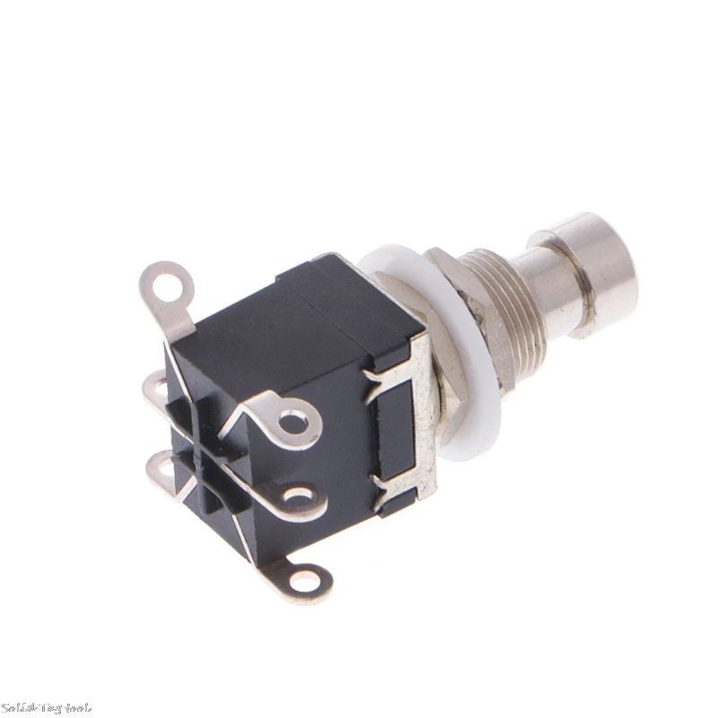 AC 250 V/2A 125 V/4A 6 контактов DPDT Stomp ножной переключатель для гитары|Выключатели| |