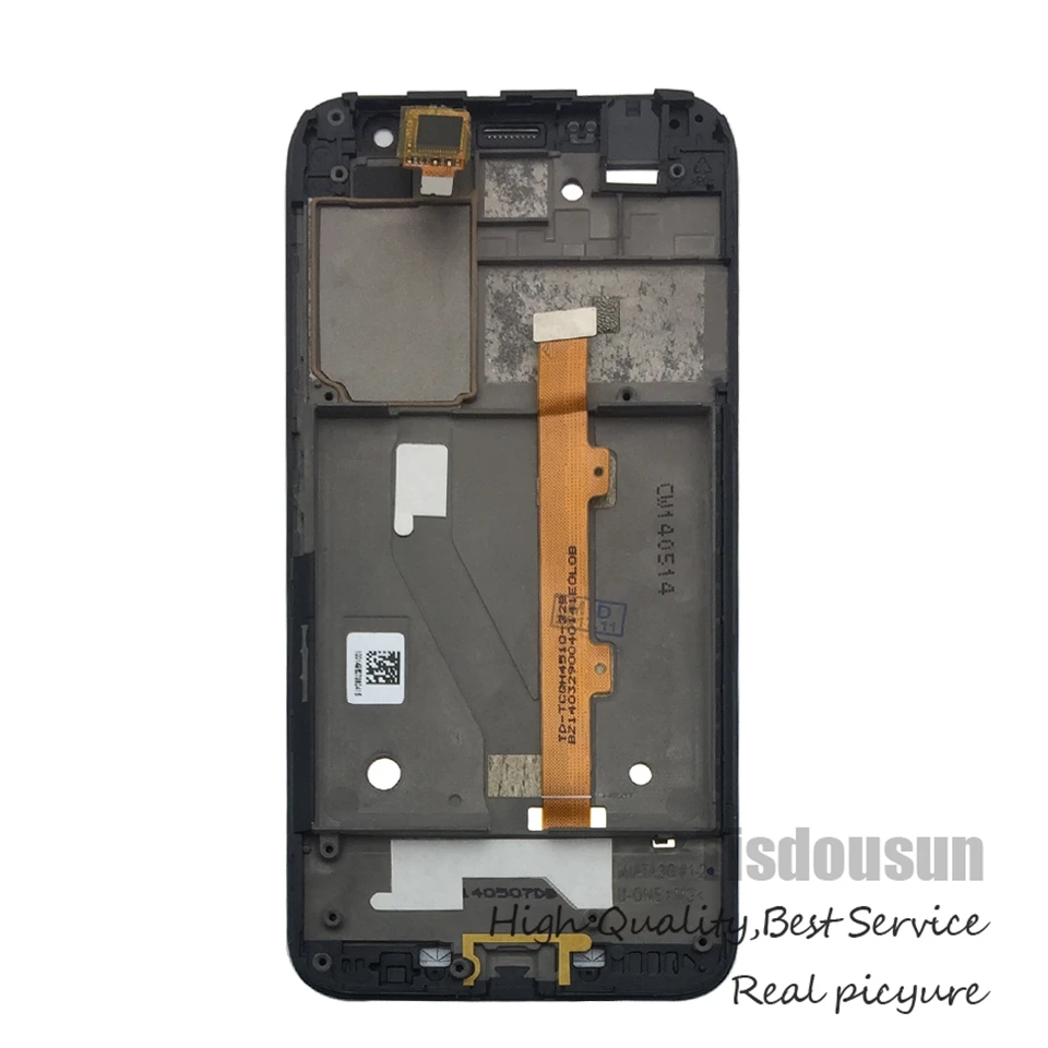 Для Alcatel One Touch Idol 2 Mini 6016 OT6016 ЖК дисплей с сенсорным экраном дигитайзер белая рамка